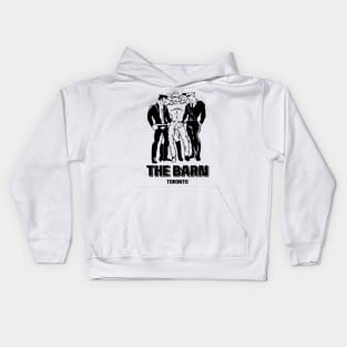 The Barn Vintage Retro Toronto Gay LGBT Kids Hoodie